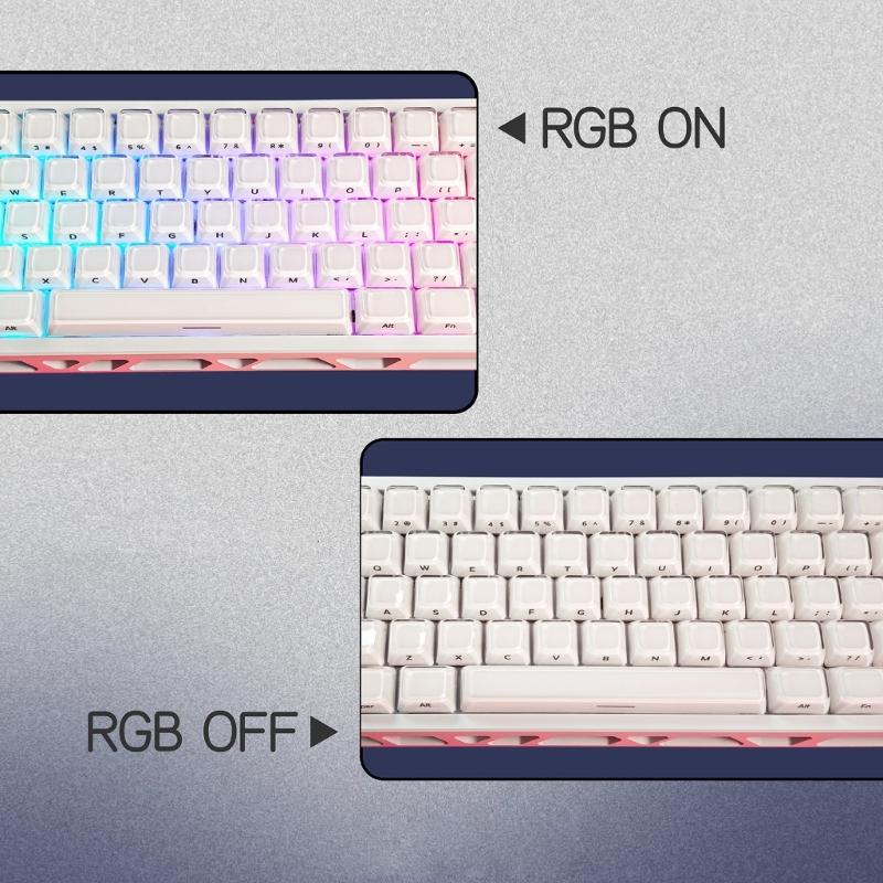 Desk Setup Height - Y1UB 132-Phím Cơ Keycap Bộ Để