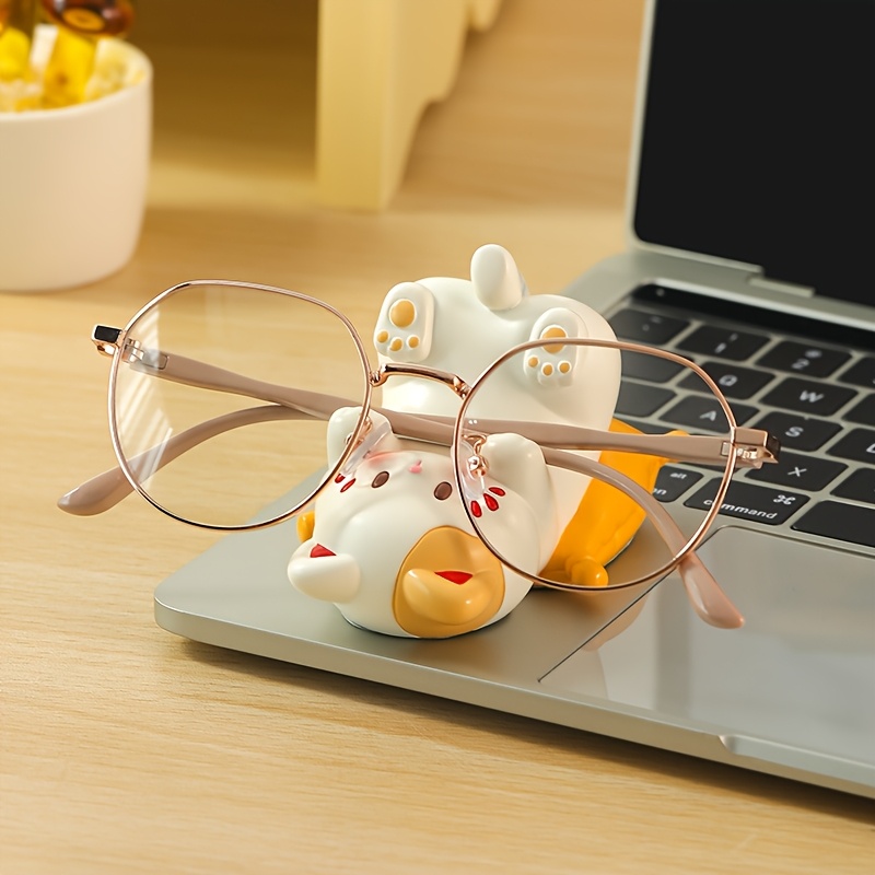 Desk Setup Home - Charming Cat-Shaped Resin Phone Stand -Gift