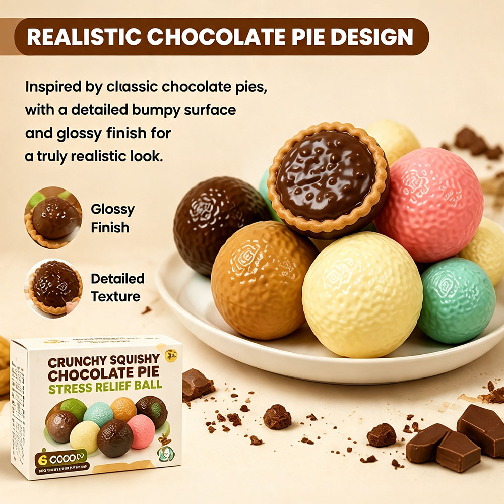 Desk Setup Home - ASMR Crackle Sound Crunchy Chocolate Pie