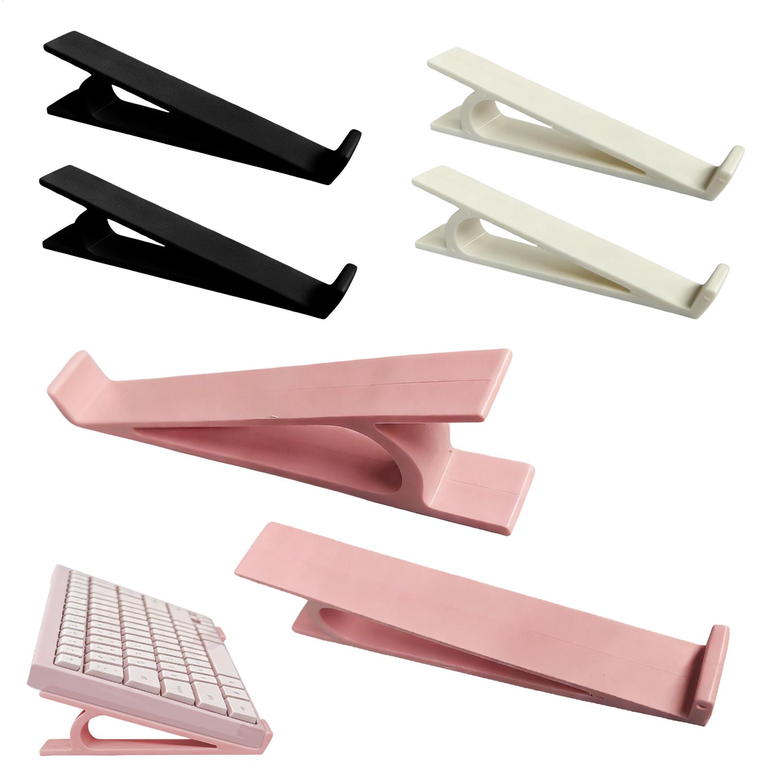 Desk Setup Home - Universal keyboard riser stand 2Pcs/pair Ergonomic