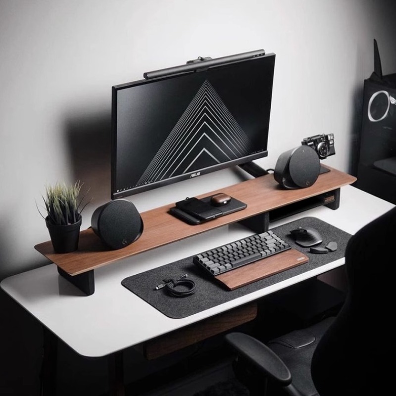 Desk Setup Height - Z1 Monitor Height Increasing Rack Office