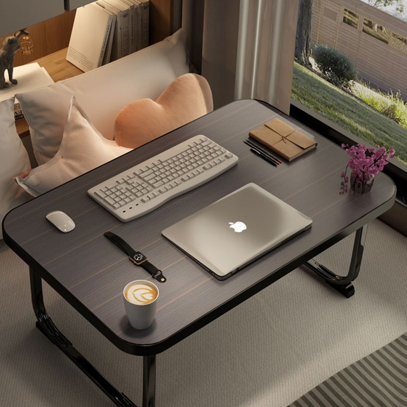 Desk Setup Notebook - Bed desk folding small table computer