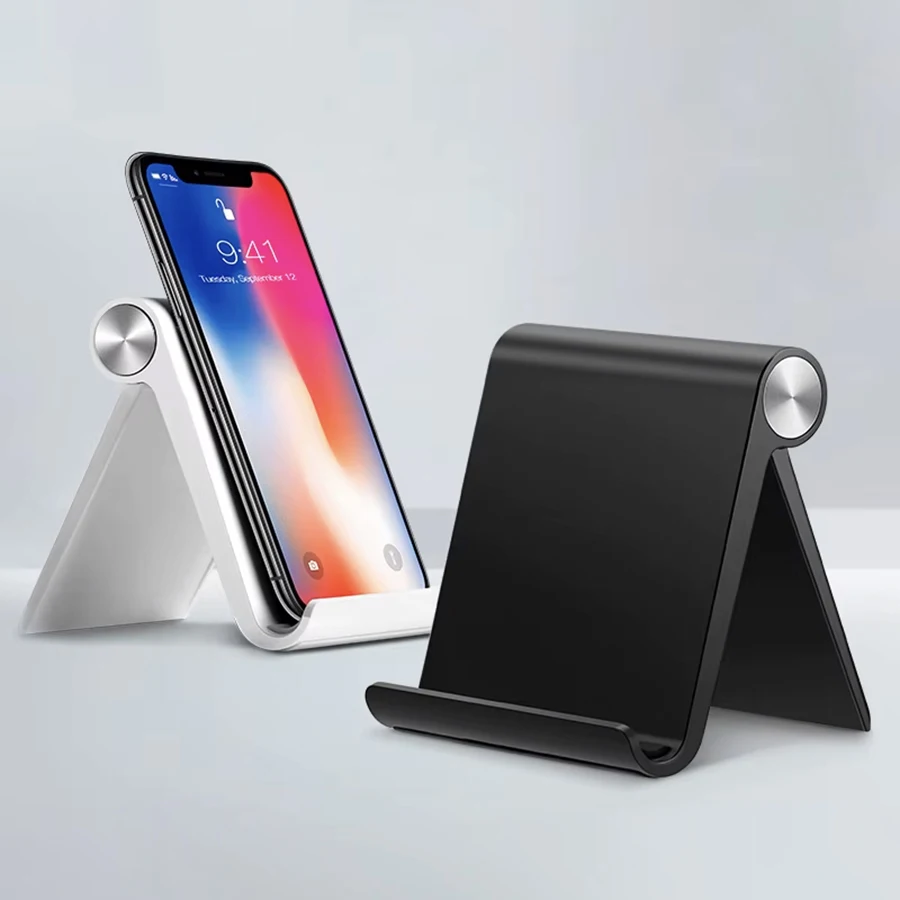 Desk Setup Table - Foldable Desktop Phone Holder Adjustable Portable