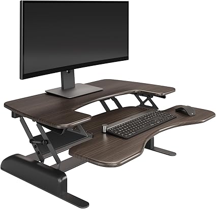 Desk Setup Height - Desk Pro Plus 36, Dual Monitor