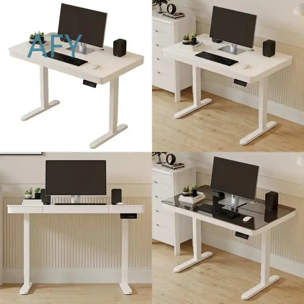 Desk Setup Height - Smart Height Adjustable Electric Standing Desk