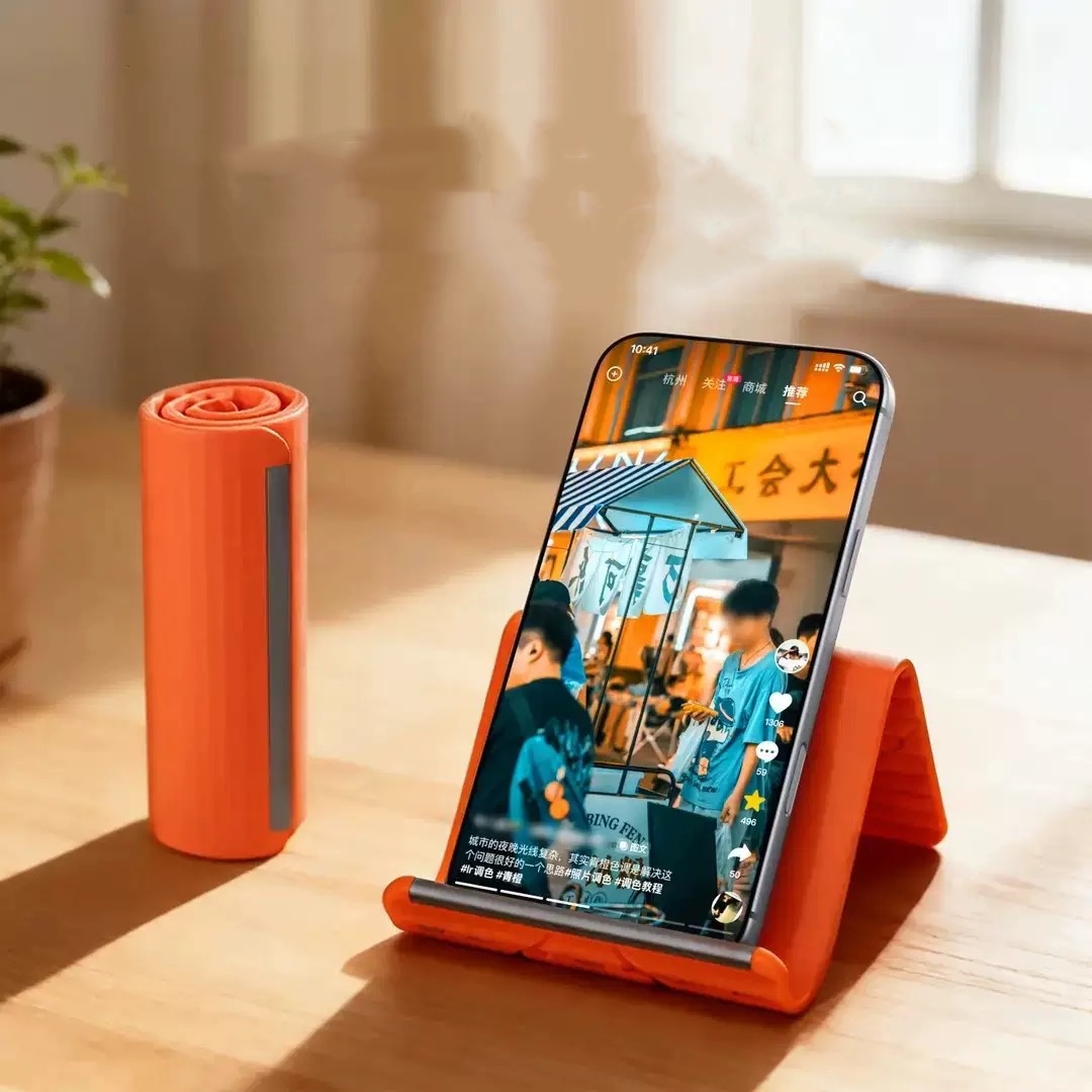 Desk Setup Table - Lazy Portable Phone Stand Silicone Desktop