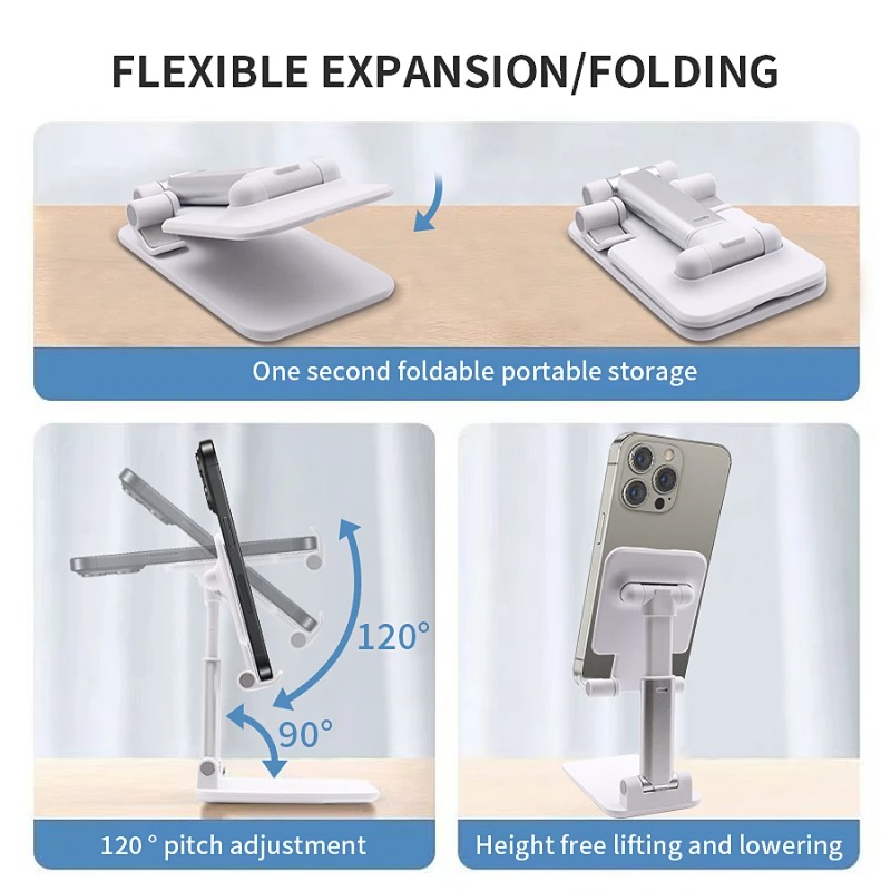 Desktop Phone Holder Stand Tab - đánh giá và giá Desk Setup Table