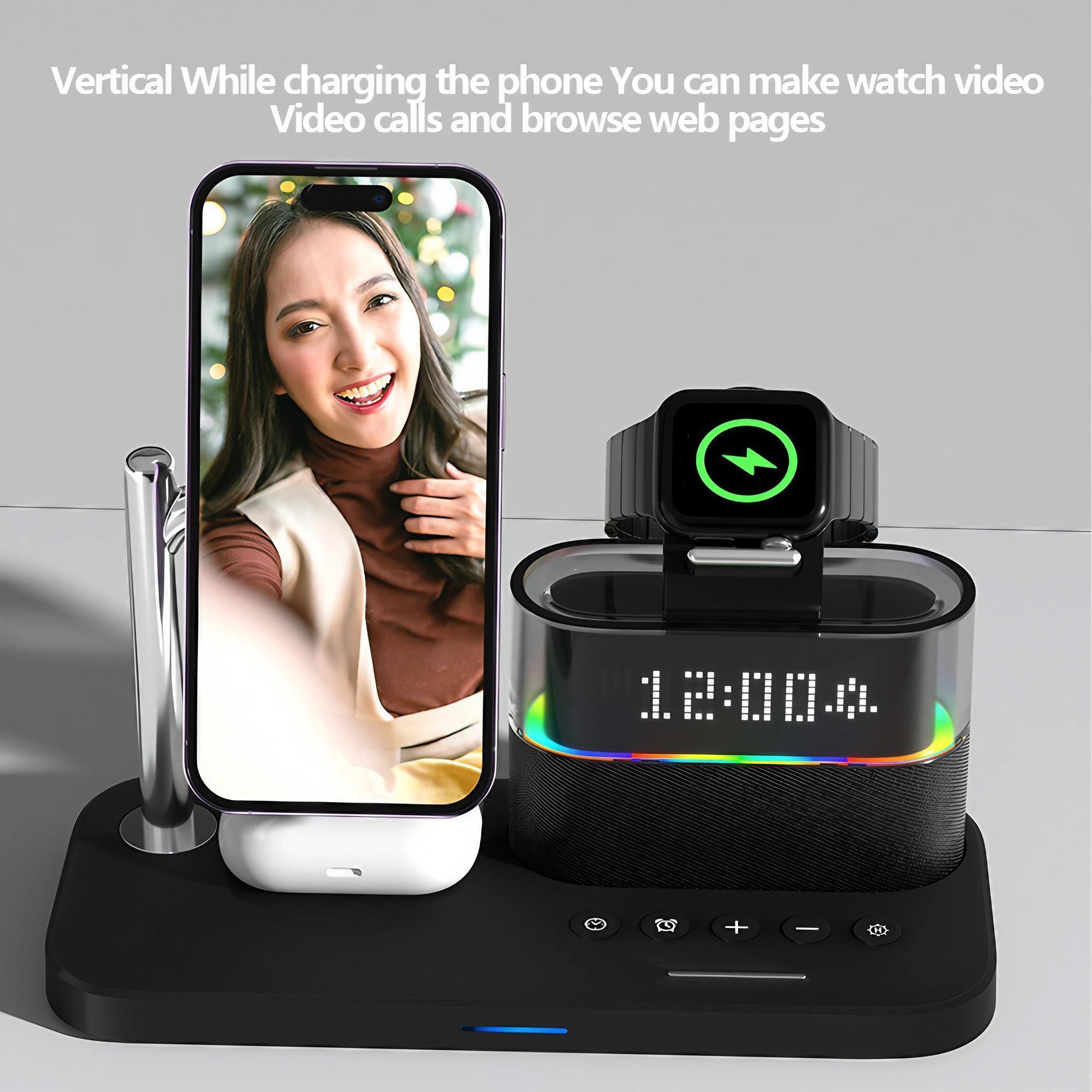 Magnetic Wireless Charging Sta - đánh giá và giá Desk Setup Home