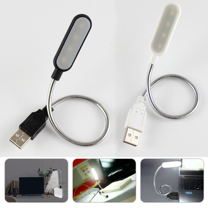 Bộ 4 Bóng LED Sách Đèn USB Di  - đánh giá và giá Desk Setup Notebook
