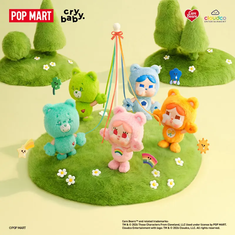POP MART CRYBABY Care Bears Se - đánh giá và giá Desk Setup Kawaii