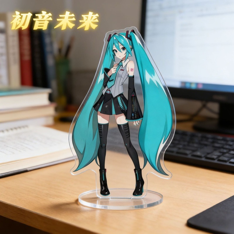 Hatsune Miku 10cm Acrylic Stan - đánh giá và giá Desk Setup Decor