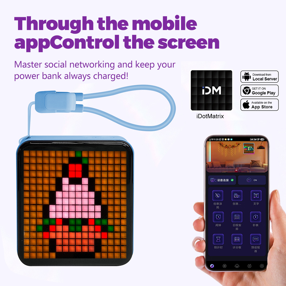 LED Pixel Display Programmable - đánh giá và giá Desk Setup Programmer
