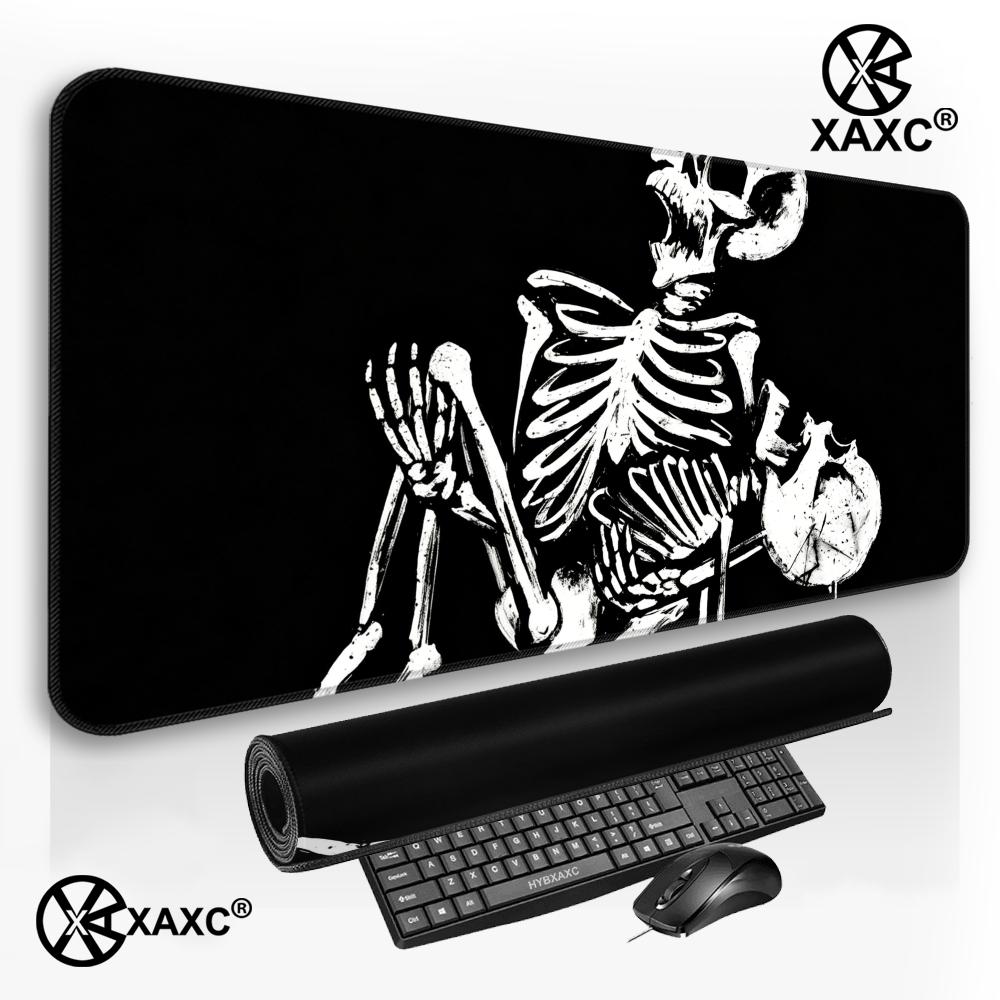 Skull Mouse Pad Dark Ink Desk  - đánh giá và giá Desk Setup Dark