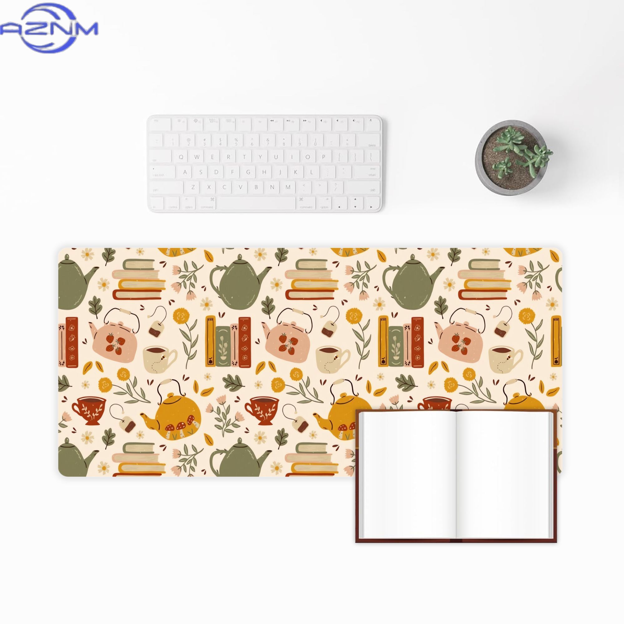 A Large Desk Mat Featuring Flo - đánh giá và giá Your Desk Setup