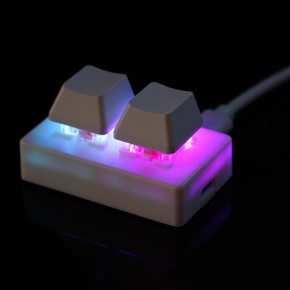2 Keys USB Custom Programmable - đánh giá và giá Desk Setup Programmer