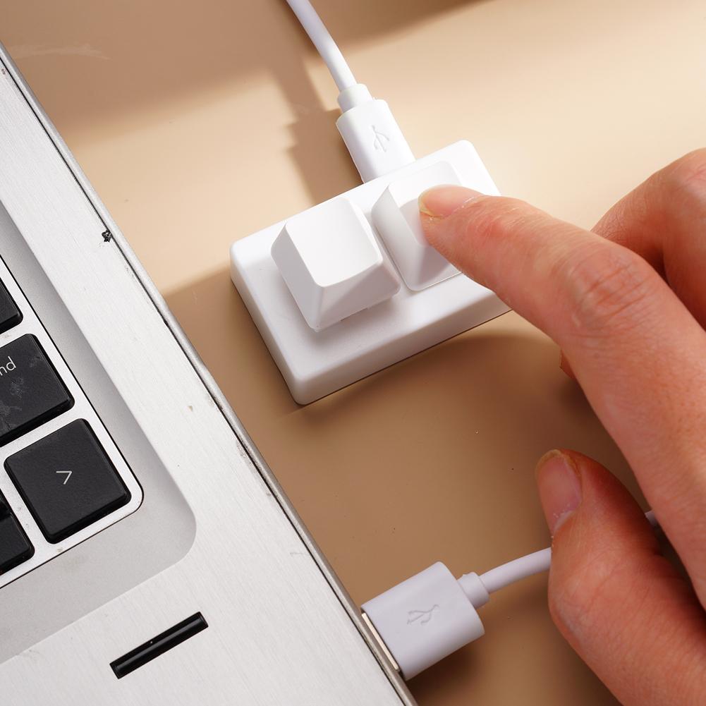 2 Keys USB Custom Programmable - đánh giá và giá Desk Setup Programmer