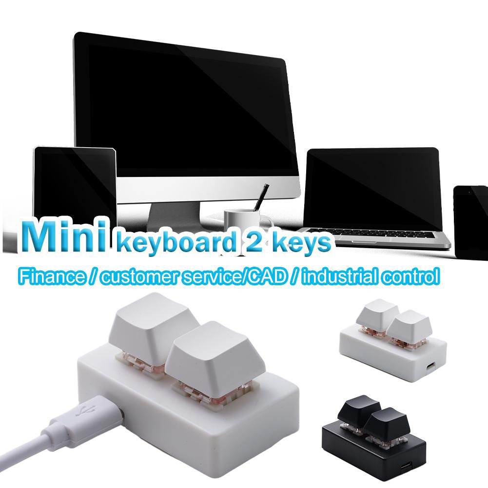 2 Keys USB Custom Programmable - đánh giá và giá Desk Setup Programmer