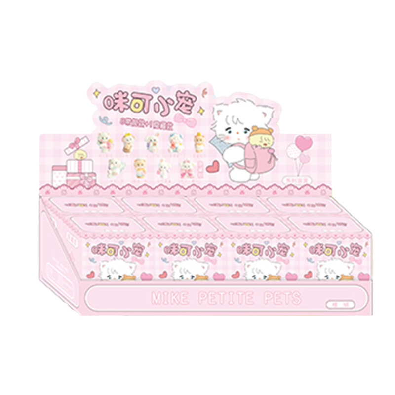 Hot 8pcs/Set MIKKO Petite Pet  - đánh giá và giá Desk Setup Kawaii