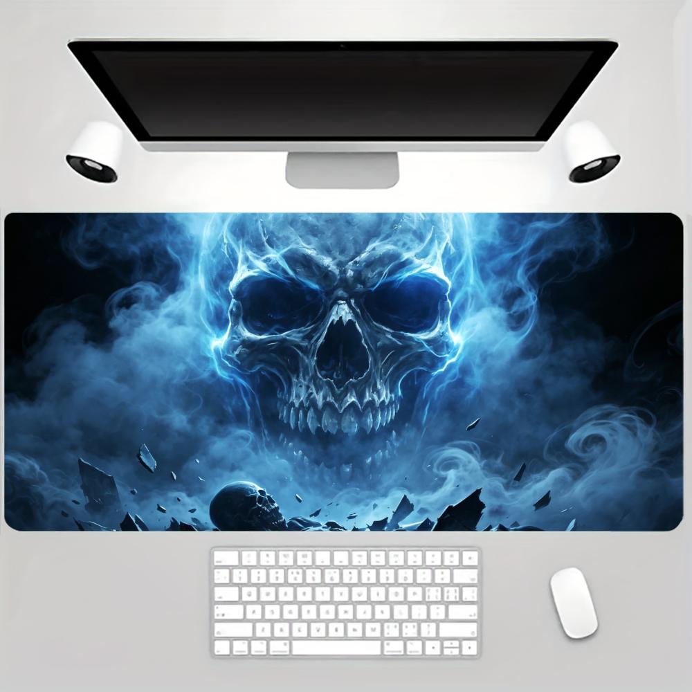 Mysterious Blue Lightning Ghos - đánh giá và giá Desk Setup Dark