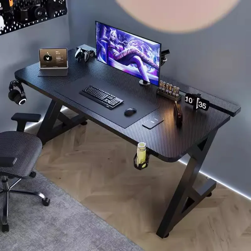 Q Minimalist Black Computer De - đánh giá và giá Desk Setup Designer