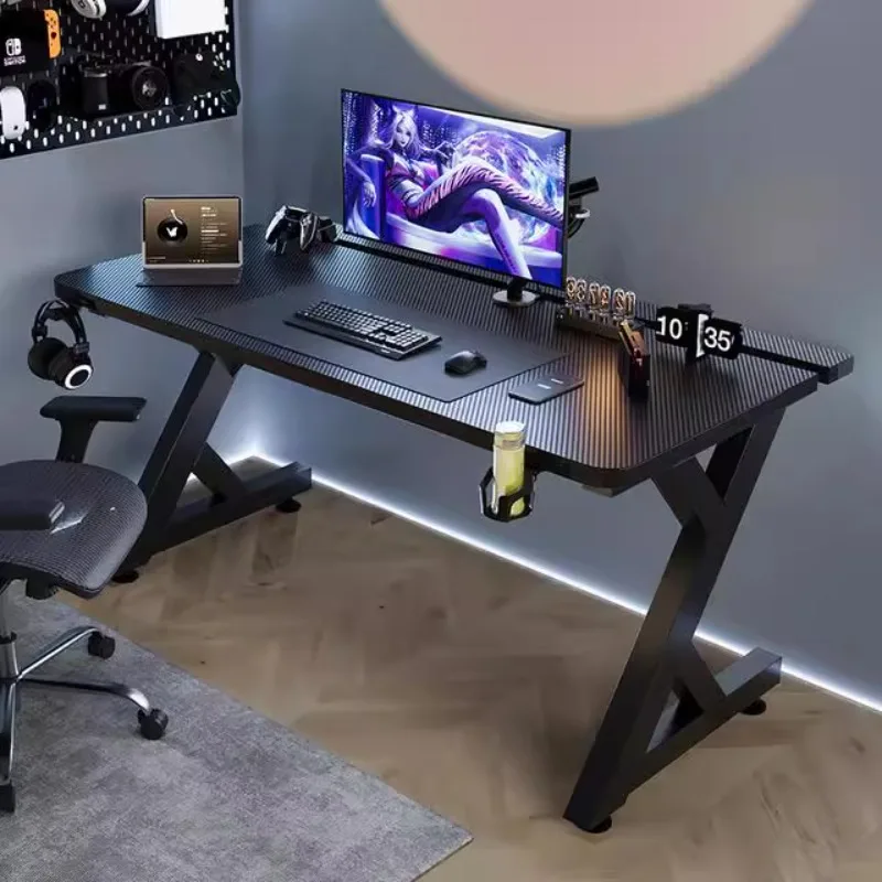 Q Minimalist Black Computer De - đánh giá và giá Desk Setup Designer