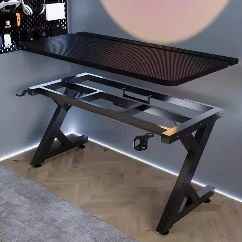 Q Minimalist Black Computer De - đánh giá và giá Desk Setup Designer