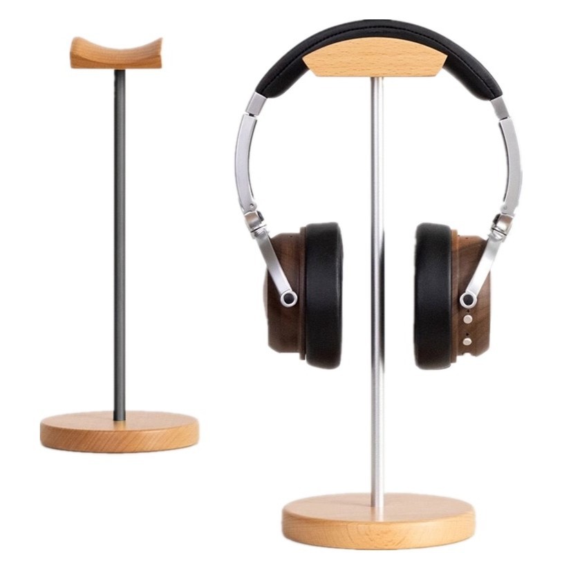 Black Walnut Wood & Aluminum H - đánh giá và giá Headphone Hook Under