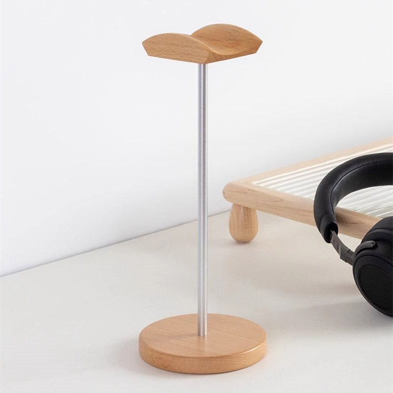 Black Walnut Wood & Aluminum H - đánh giá và giá Headphone Hook Under