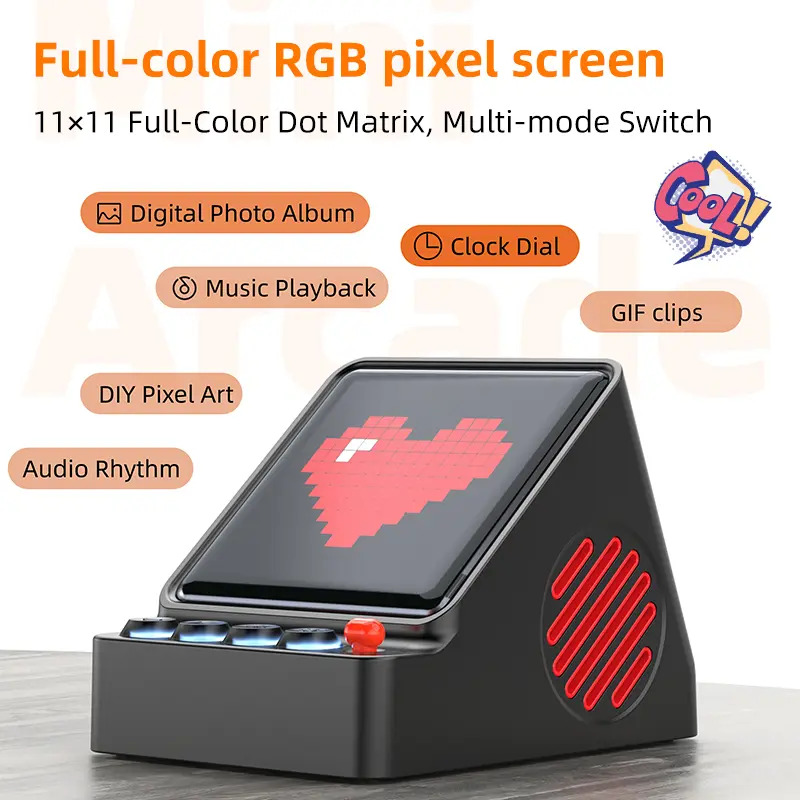 Retro Pixel Art Programmable L - đánh giá và giá Desk Setup Diy