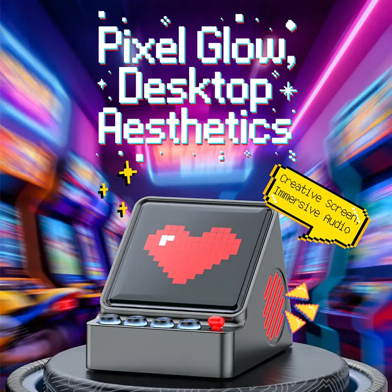 Retro Pixel Art Programmable L - đánh giá và giá Desk Setup Diy