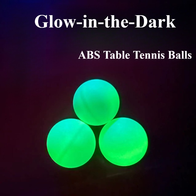 Luminous Table Tennis Balls Gl - đánh giá và giá Desk Setup Dark