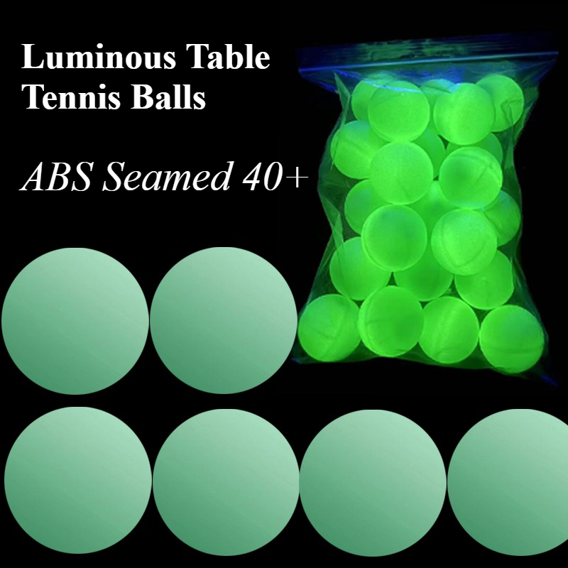 Luminous Table Tennis Balls Gl - đánh giá và giá Desk Setup Dark