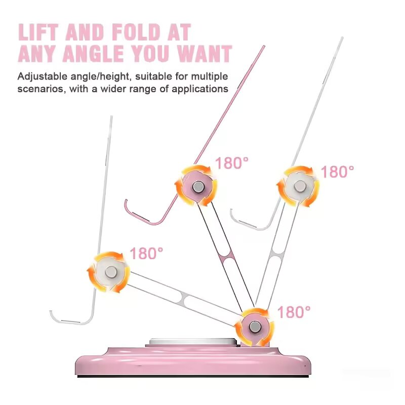 360 Degree Rotatable Foldable  - đánh giá và giá Desk Setup Table