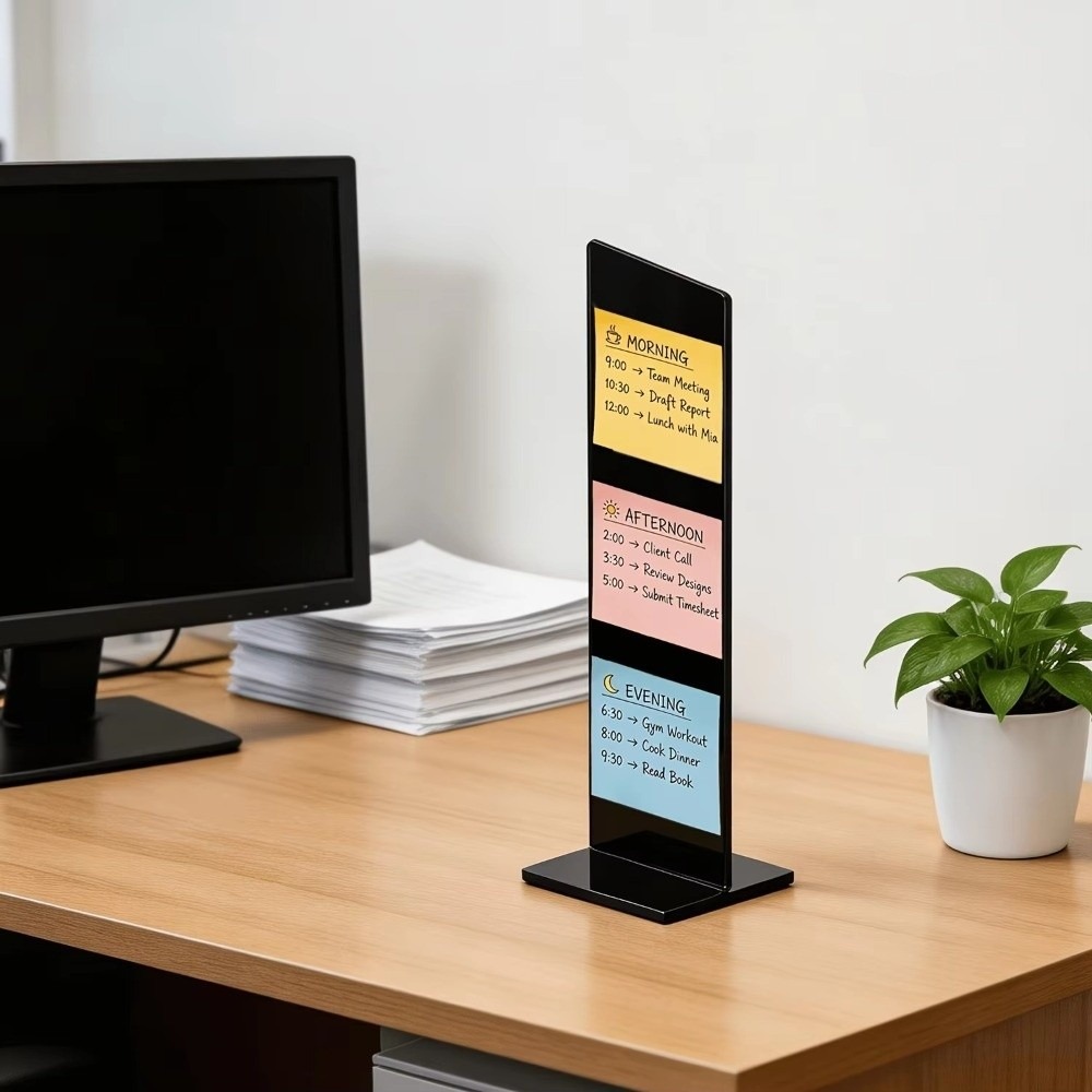 Durable Acrylic Memo Message B - đánh giá và giá Desk Setup Home
