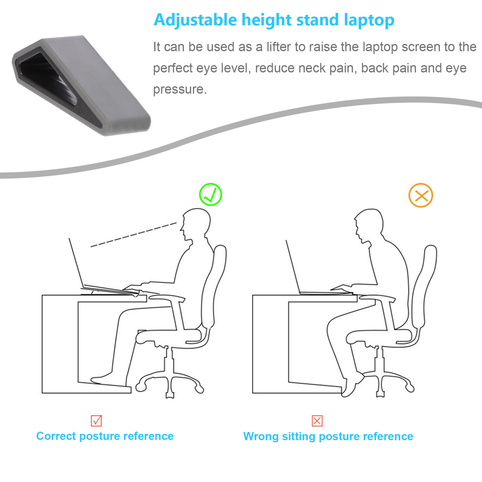 2Pcs Laptop Stand Notebook Ris - đánh giá và giá Desk Setup Designer