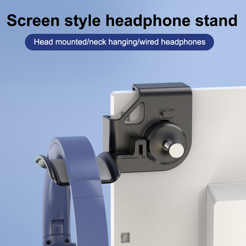New Headphone Holder PC Monito - đánh giá và giá Headphone Hook Under