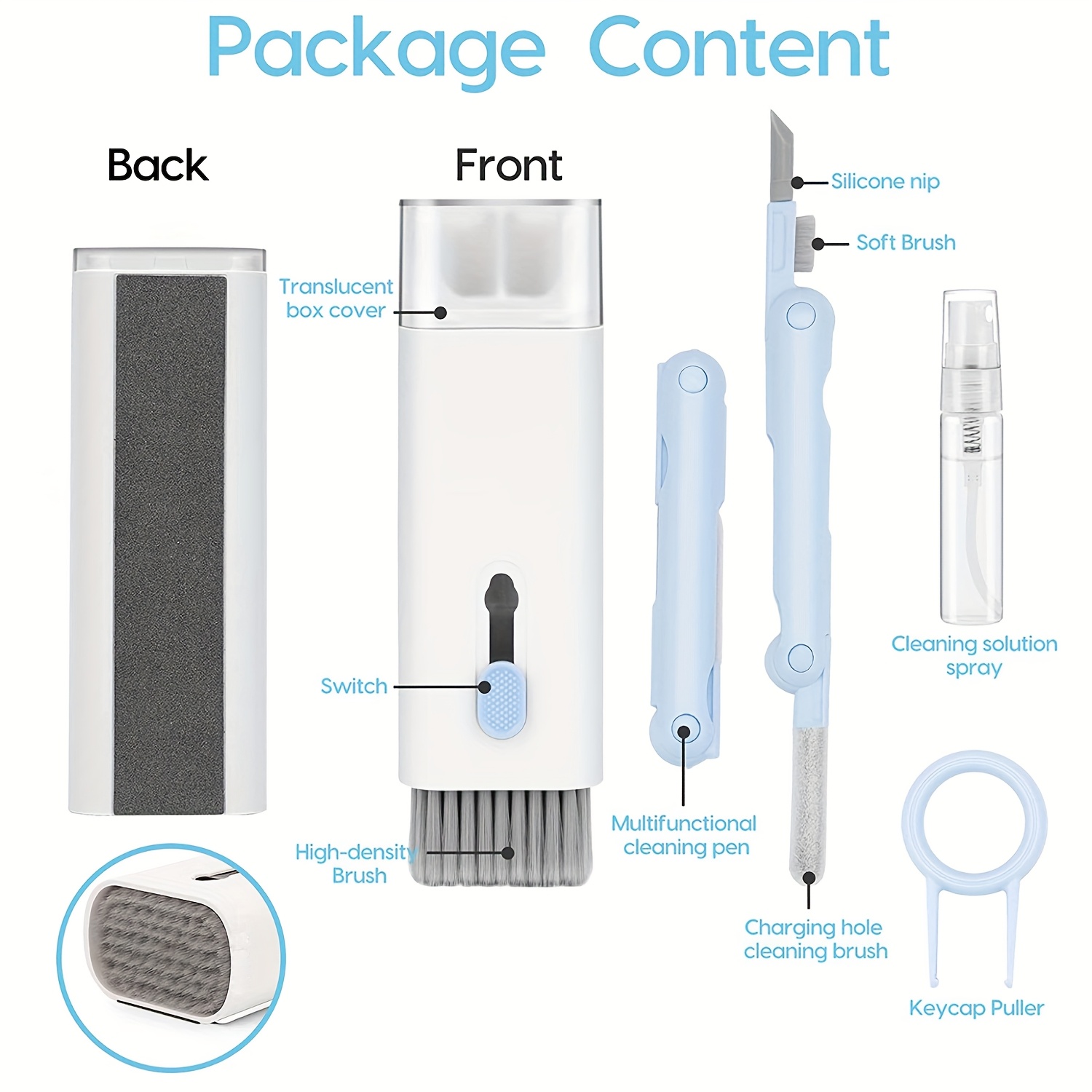 7-in-1 Electronic Cleaning Kit - đánh giá và giá Monitor Cleaning Kit