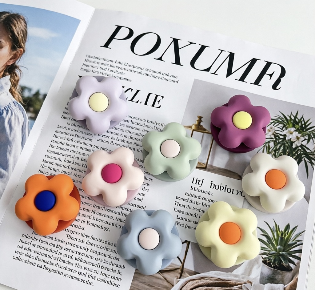 Flower Magnetic Pop Socket Air - đánh giá và giá Desk Setup Decor