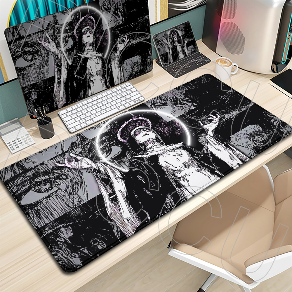 Anime Girl Black Dark style Nu - đánh giá và giá Desk Setup Dark
