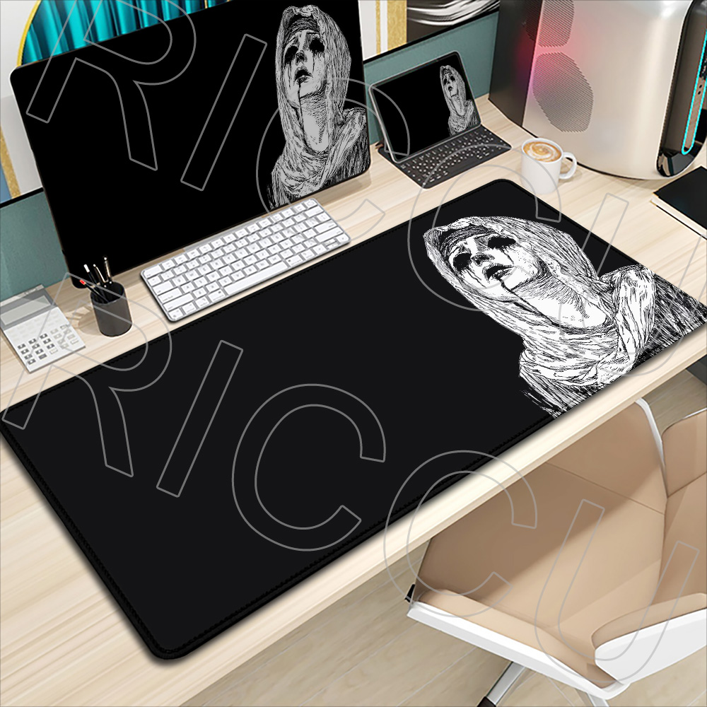 Anime Girl Black Dark style Nu - đánh giá và giá Desk Setup Dark
