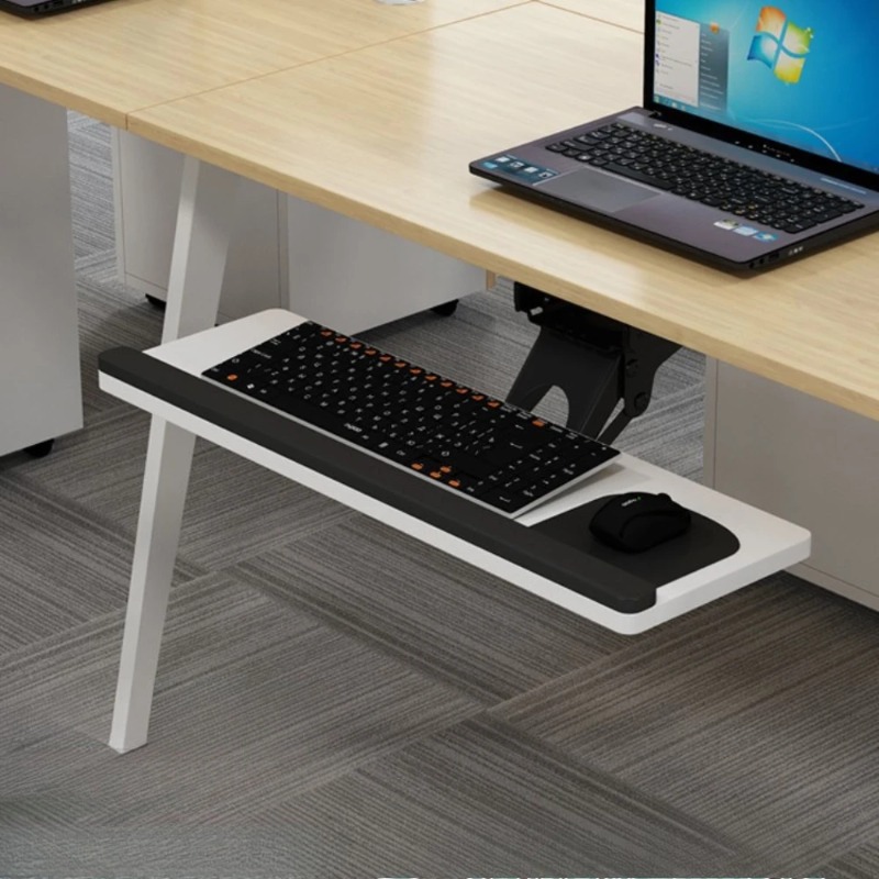Keyboard Tray Under Desk Slidi - đánh giá và giá Desk Setup Home