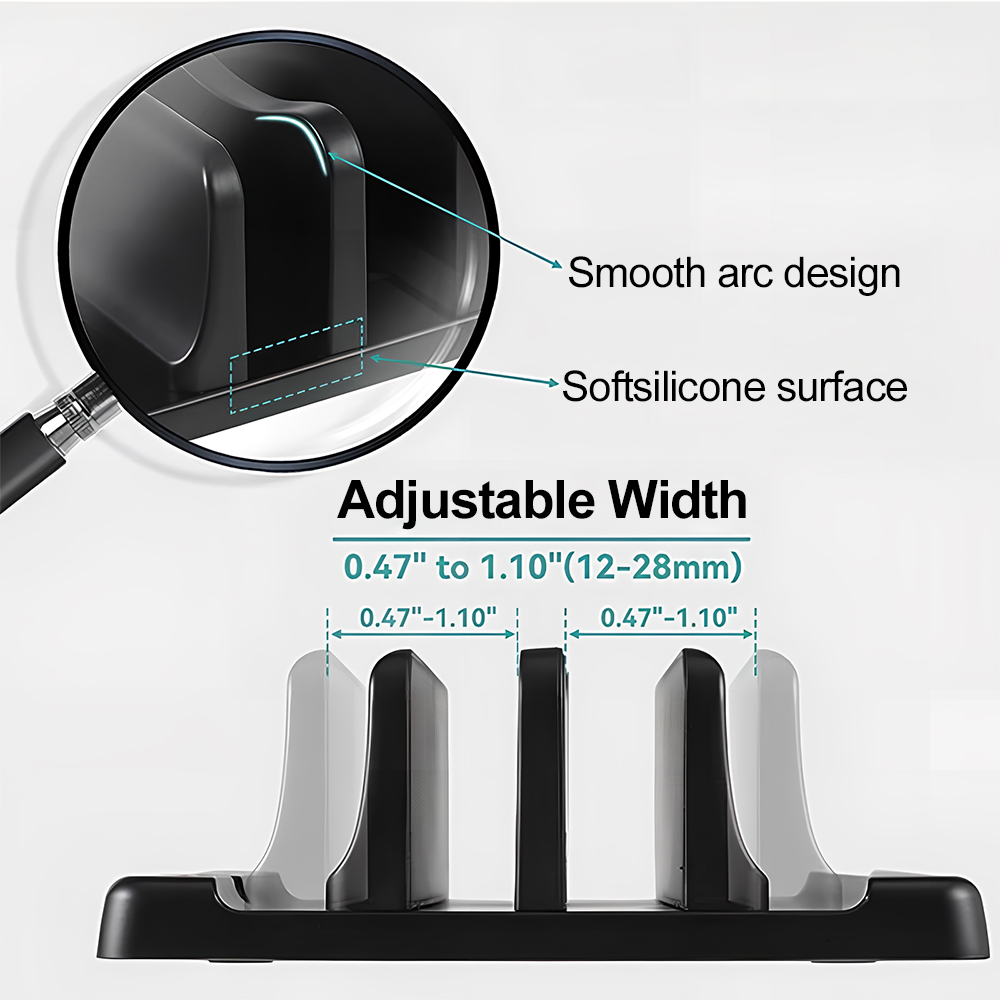 Office ABS  Laptop Stand Verti - đánh giá và giá Desk Setup Table