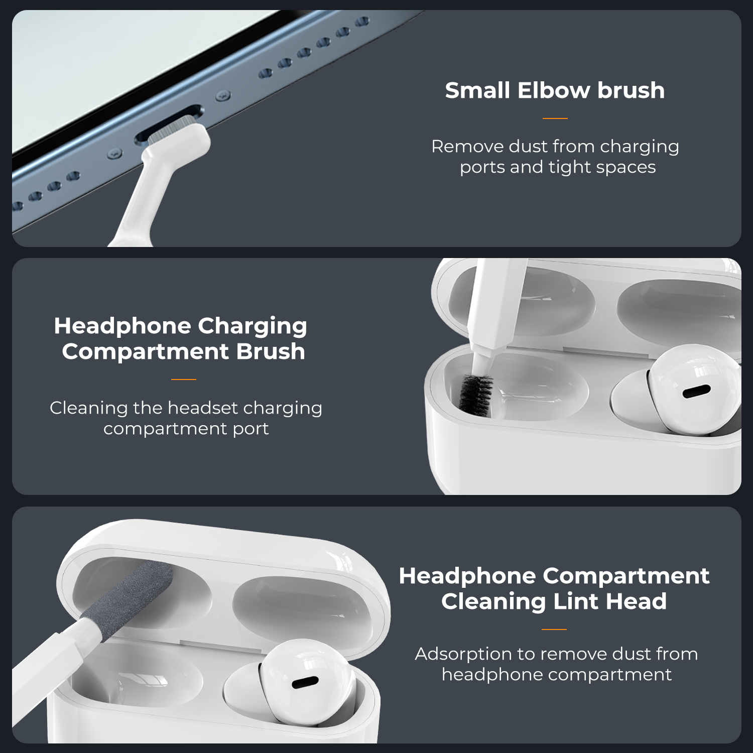 K&F Concept 20in1 iPhone AirPo - đánh giá và giá Monitor Cleaning Kit