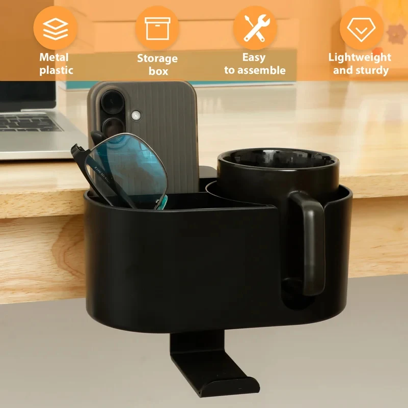 4 in 1 Desk Cup Holder Headpho - đánh giá và giá Headphone Hook Under