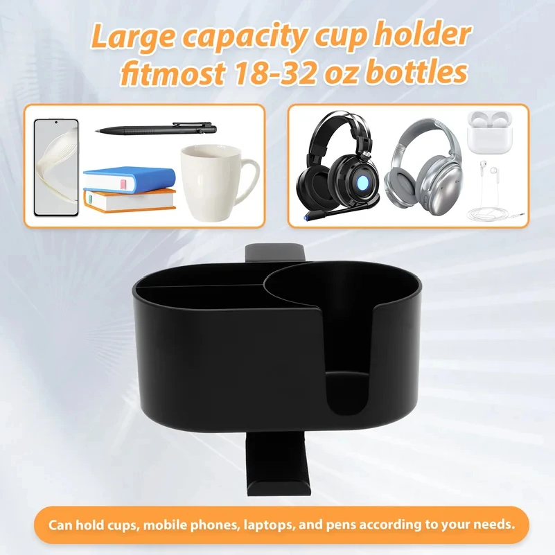 4 in 1 Desk Cup Holder Headpho - đánh giá và giá Headphone Hook Under