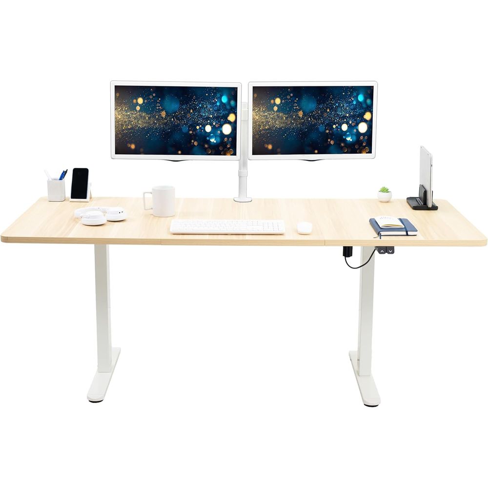 Electric 71 x 30 inch Stand Up - đánh giá và giá Desk Setup Height