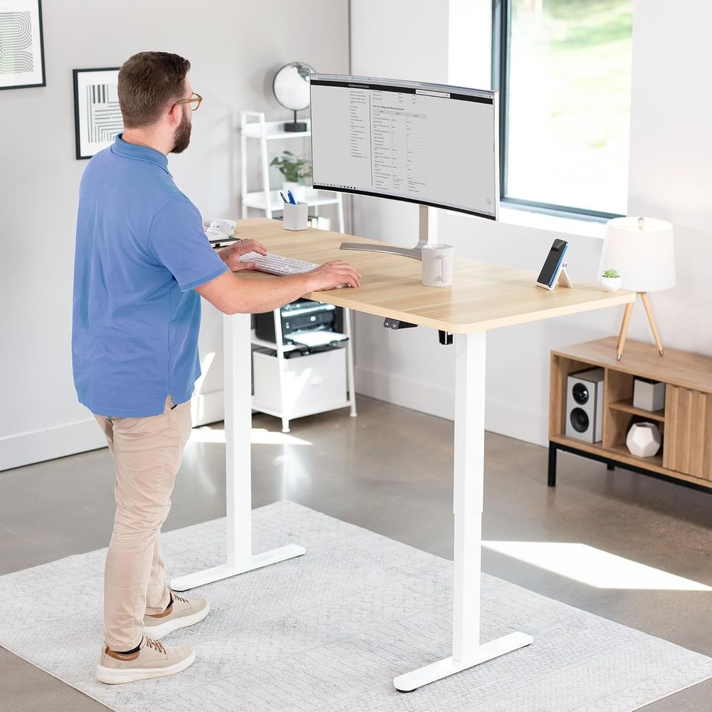 Electric 71 x 30 inch Stand Up - đánh giá và giá Desk Setup Height