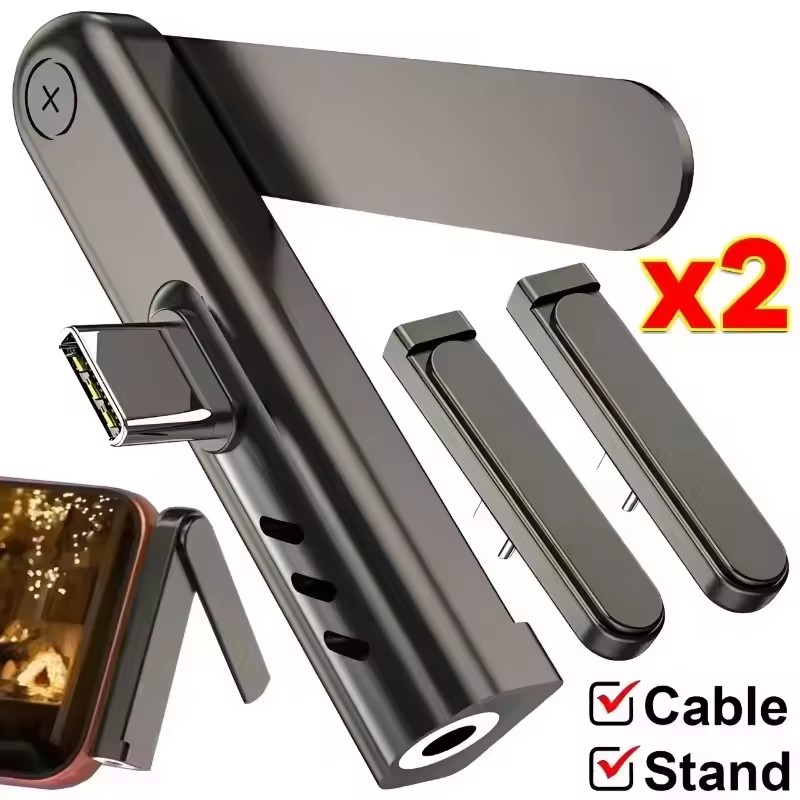 2/1PCS Portable USB C To 3.5mm - đánh giá và giá Headphone Hook Under