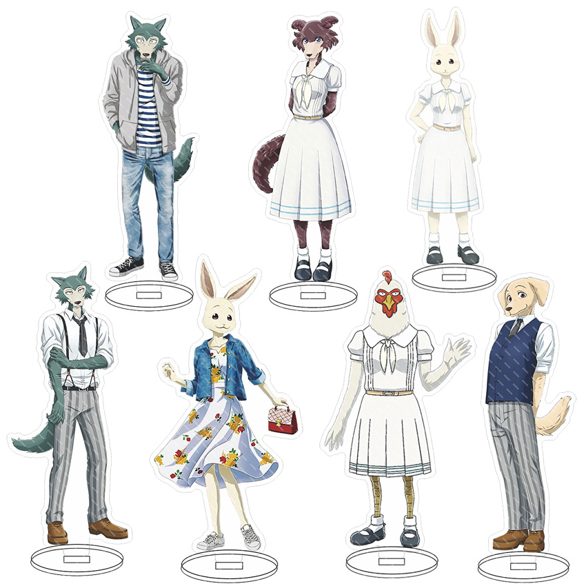 16CM Anime BEASTARS Legoshi Lo - đánh giá và giá Desk Setup Decor