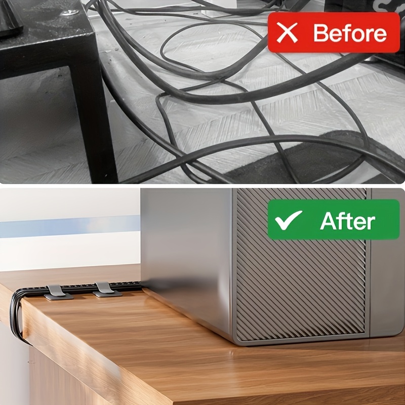 Cable Ties Reusable Straps Vel - đánh giá và giá Desk Setup Diy
